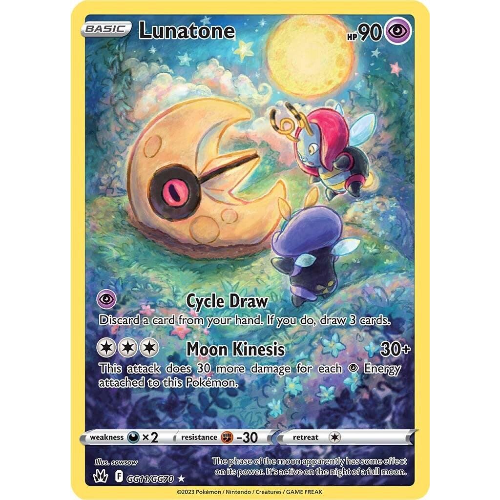 GG_11/70 LUNATONE *Crown Zenith: Galarian Gallery* UR English Pokemon TCG_Ultra Rare