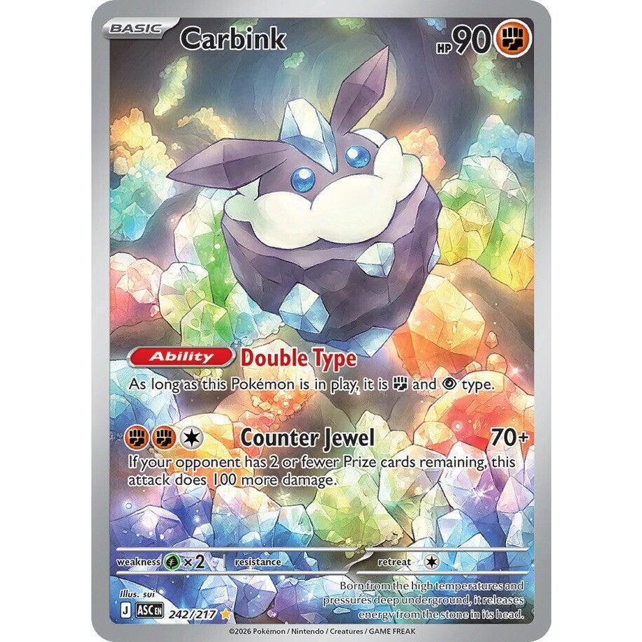 ASC_242/217 CARBINK *Ascended Heroes* IR English Pokemon TCG_Illustration Rare