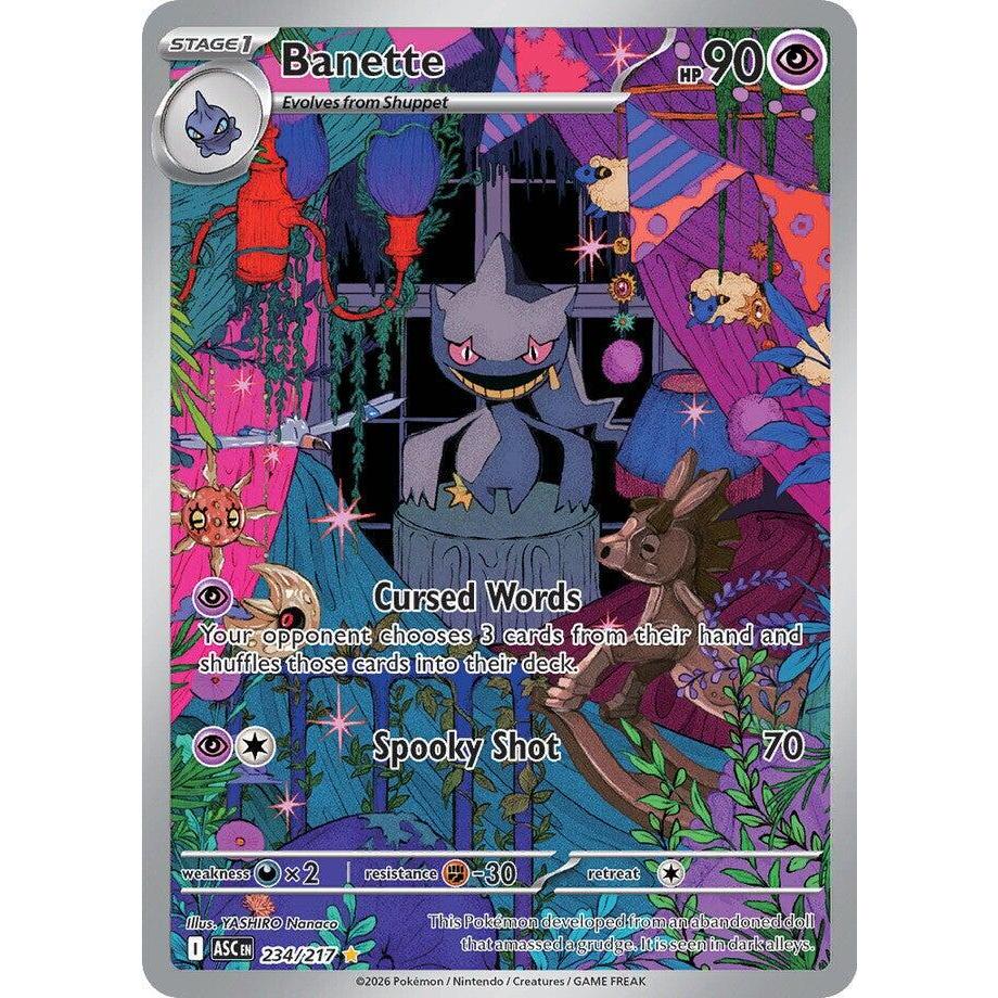ASC_234/217 BANETTE *Ascended Heroes* IR English Pokemon TCG_Illustration Rare