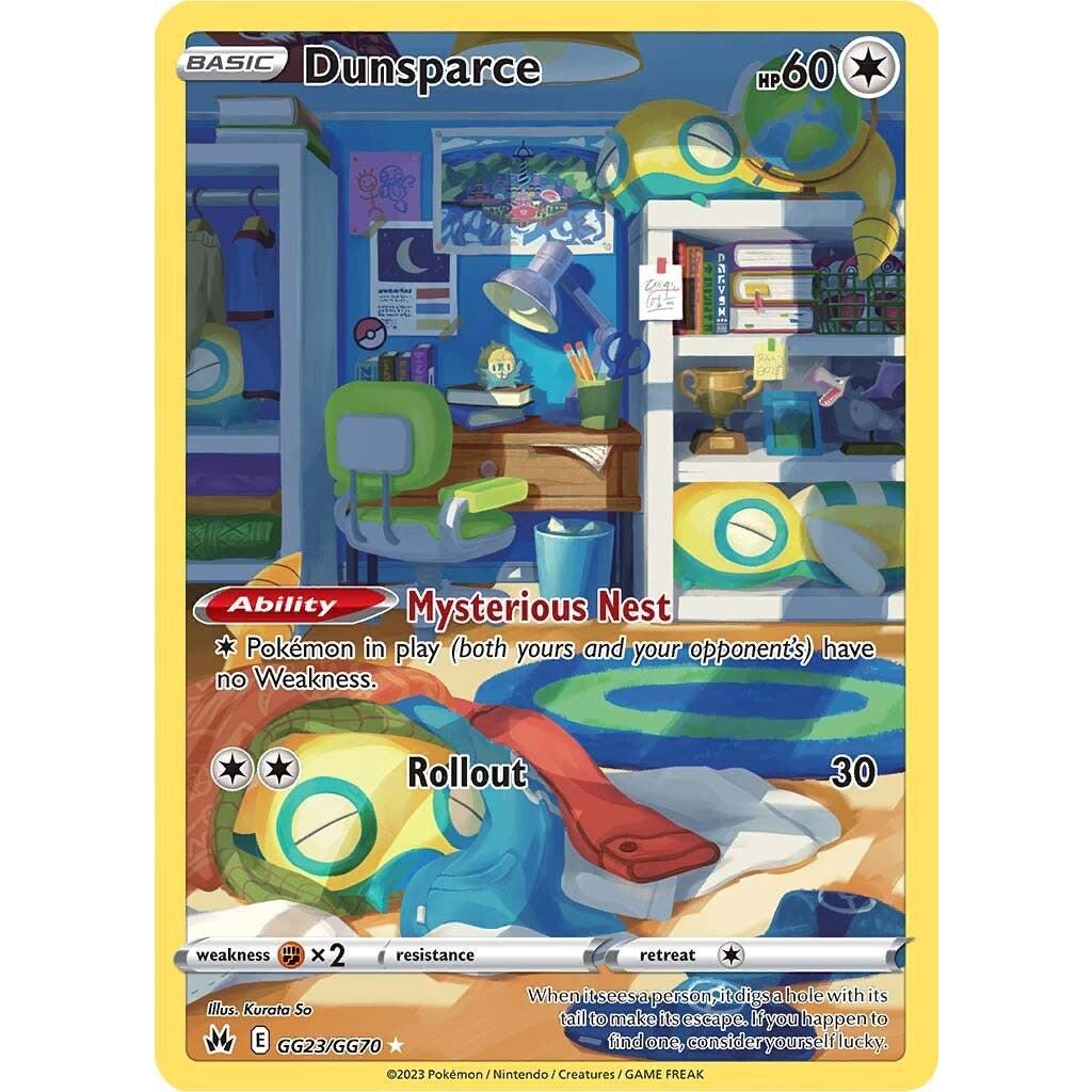GG_23/70 DUNSPARCE *Crown Zenith: Galarian Gallery* UR English Pokemon TCG_Ultra Rare