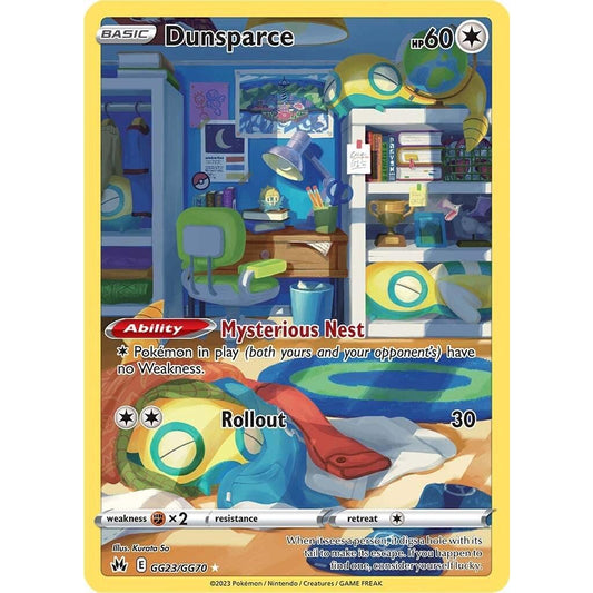 GG_23/70 DUNSPARCE *Crown Zenith: Galarian Gallery* UR English Pokemon TCG_Ultra Rare