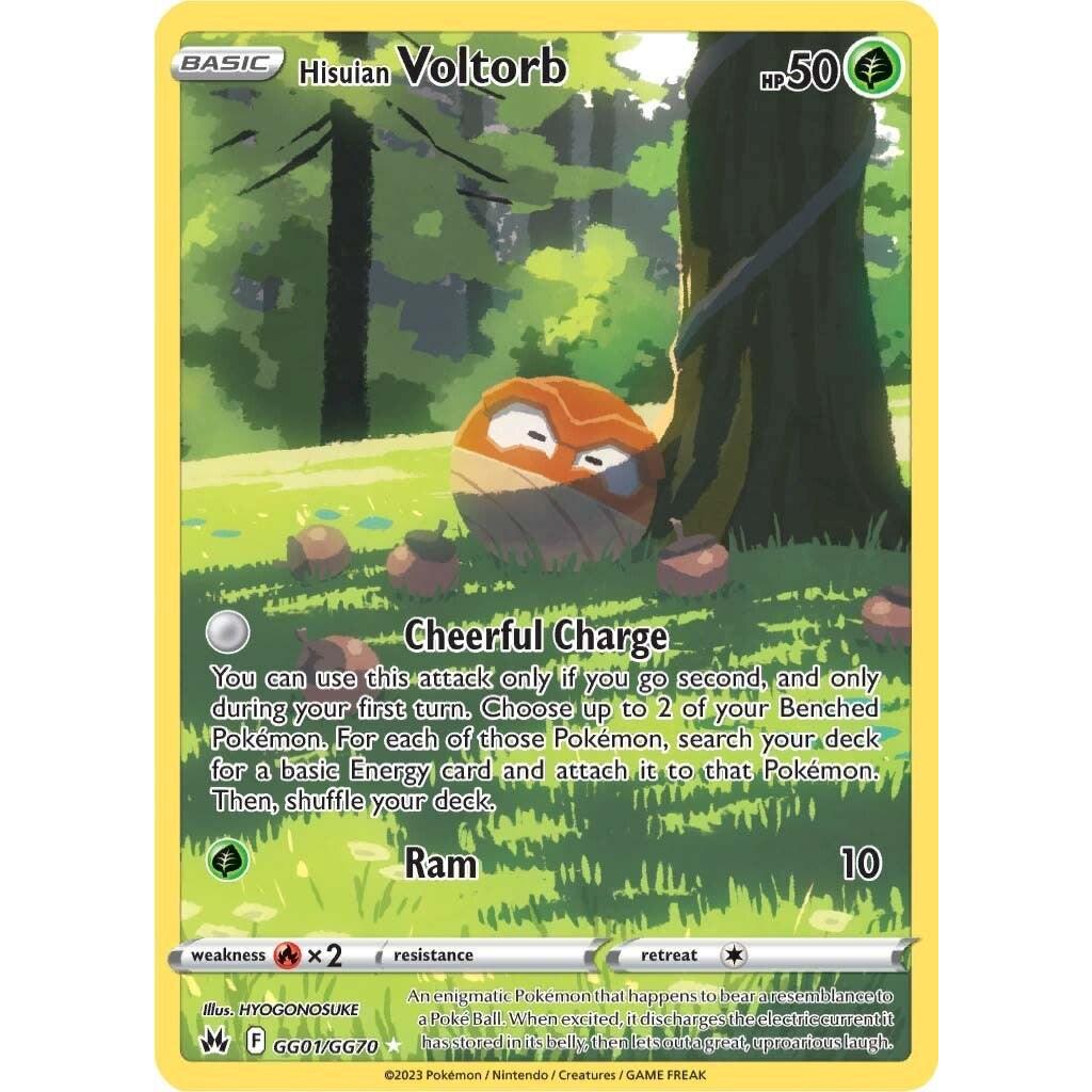 GG_01/70 Hisuian VOLTORB *Crown Zenith: Galarian Gallery* UR English Pokemon TCG_Ultra Rare