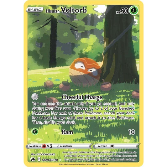 GG_01/70 Hisuian VOLTORB *Crown Zenith: Galarian Gallery* UR English Pokemon TCG_Ultra Rare