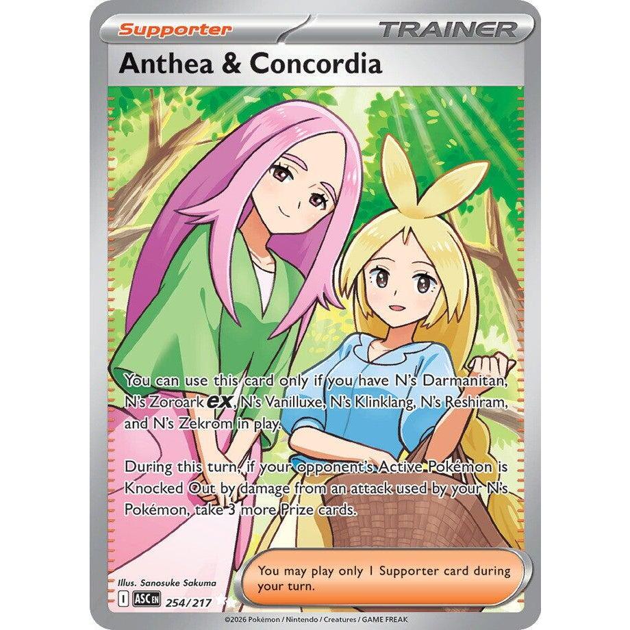 ASC_254/217 ANTHEA & CONCORDIA *Ascended Heroes* Trainer IR English Pokemon TCG_Illustration Rare