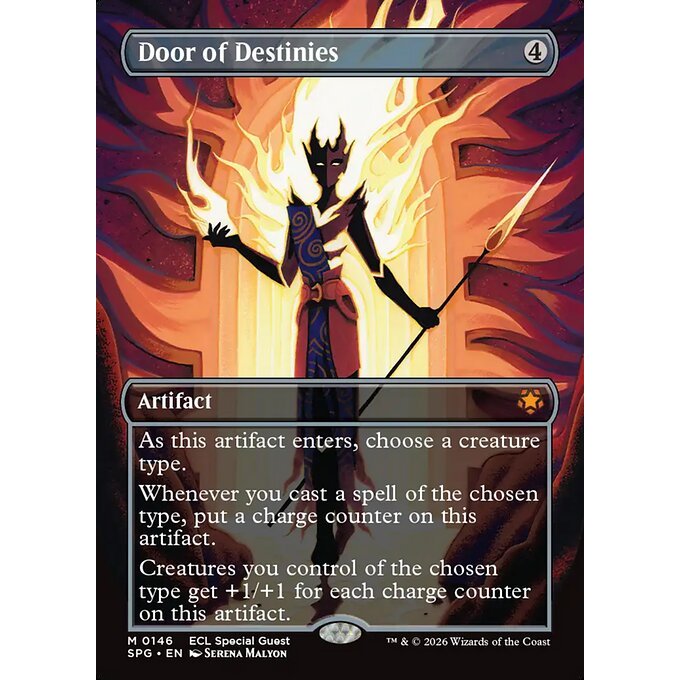 SPG_146 Door of Destinies *Special Guest: Lorwyn Eclipsed* MTG Magic: The Gathering_Mythic