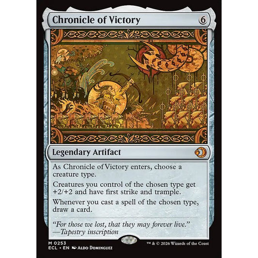 ECL_253 Chronicle of Victory *Lorwyn Eclipsed* MTG Magic: The Gathering_Mythic
