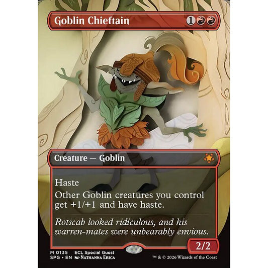 SPG_135 Goblin Chieftain *Special Guest: Lorwyn Eclipsed* MTG Magic: The Gathering_Mythic