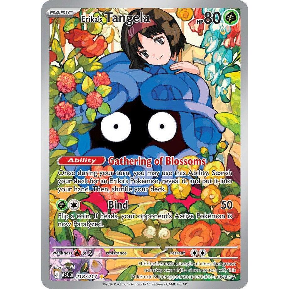 ASC_218/217 Erika's TANGELA *Ascended Heroes* IR English Pokemon TCG_Illustration Rare