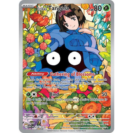 ASC_218/217 Erika's TANGELA *Ascended Heroes* IR English Pokemon TCG_Illustration Rare