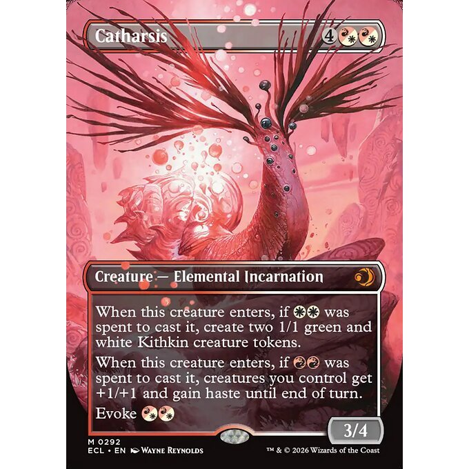 ECL_292 Catharsis *Lorwyn Eclipsed Borderless BL* MTG Magic: The Gathering_Mythic