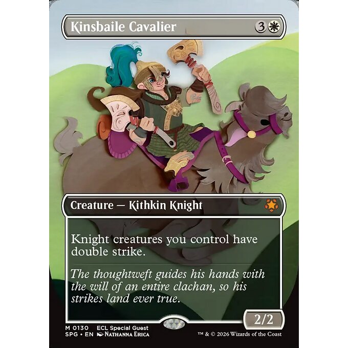 SPG_130 Kinsbaile Cavalier *Special Guest: Lorwyn Eclipsed* MTG Magic: The Gathering_Mythic